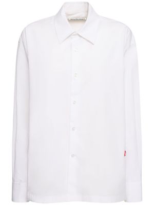 Camisa de algodón Alexander Wang blanco