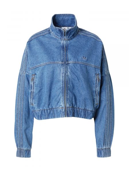 Denimjakke Adidas Originals blå