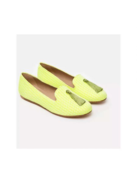 Loafers de cuero Charles Philip Shanghai amarillo