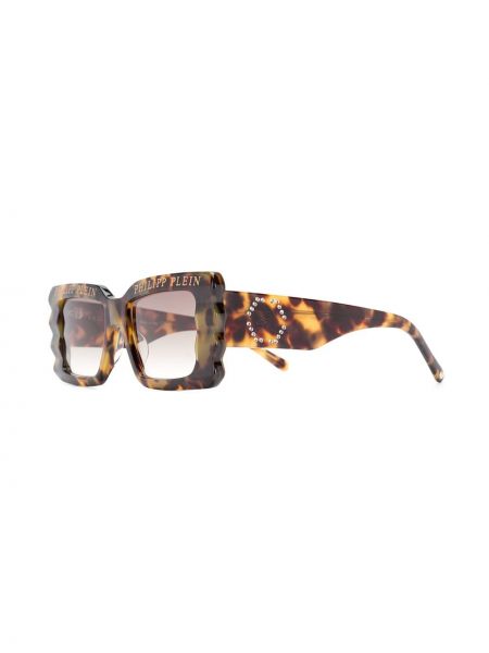 Okulary przeciwsłoneczne Philipp Plein Eyewear brązowe