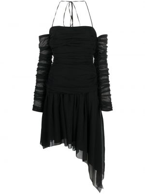 Asymmetrisk ren dress Blumarine svart