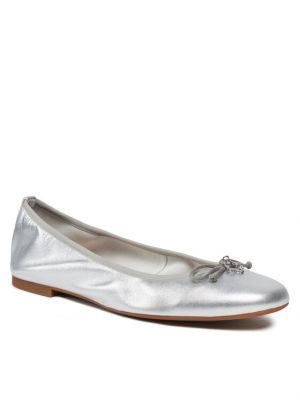 Balerina cipők Ted Baker ezüstszínű