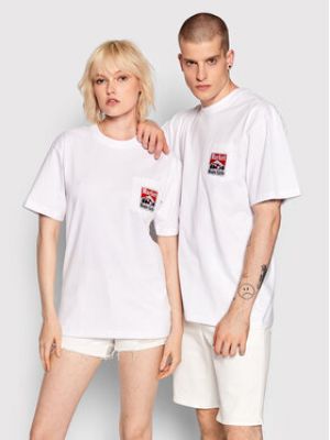 T-shirt large Market blanc