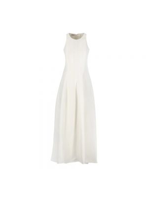 Sukienka długa Brunello Cucinelli biała