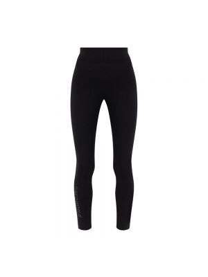 Pantaloni tuta di nylon in jersey Moncler Grenoble nero