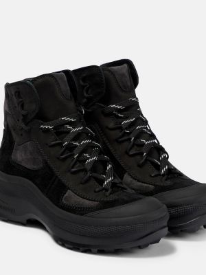 Trekking čevlji iz semiša Jil Sander črna