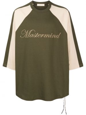 Βαμβακερή μπλούζα με κέντημα Mastermind World