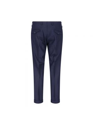 Pantalones chinos de lana slim fit Briglia azul