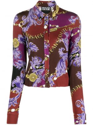 Rifľová košeľa Versace Jeans Couture