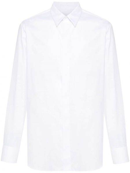 Bombažna srajca Lardini bela
