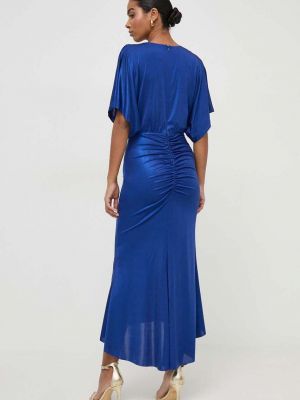 Sukienka długa Nissa niebieska
