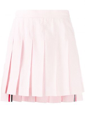 Falda plisada Thom Browne rosa