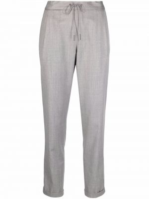 Pantaloni dritti Fabiana Filippi grigio