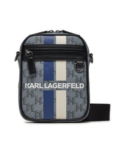 Taška přes rameno Karl Lagerfeld šedá