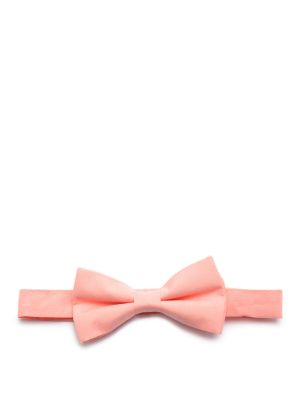 Krawat z kokardką bawełniany casual Koton - różowy