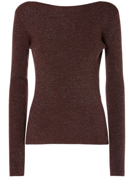 Viskose top Max Mara brun