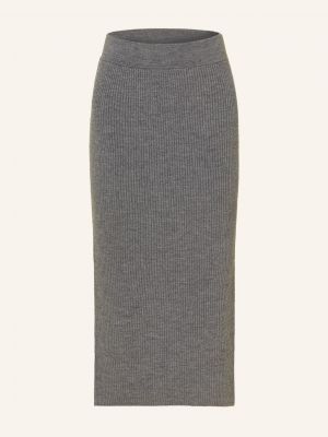 Dzianinowa spódnica ołówkowa Drykorn szara