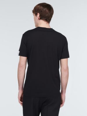 Medvilninis marškinėliai Dolce&gabbana juoda
