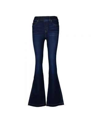 Jeans a zampa baggy Spanx blu