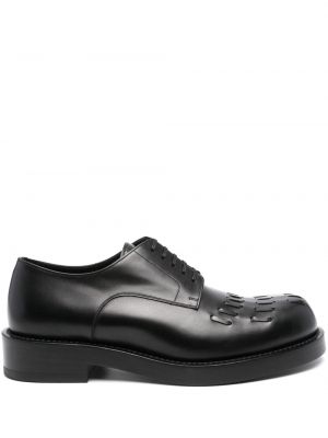 Кожени обувки в стил дерби Namacheko черно
