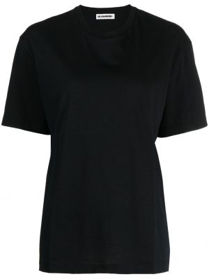 T-krekls Jil Sander melns