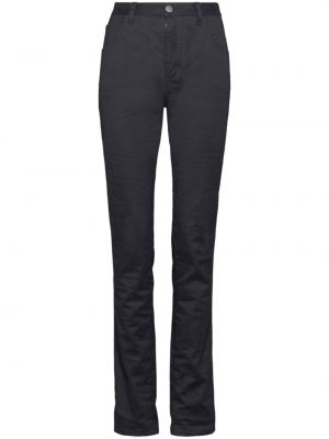 Skinny jeans mit print Maison Margiela schwarz