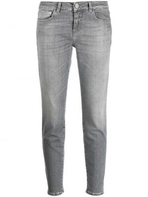 Slim fit jeans 7/8 Closed grå