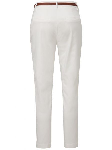 Pantalon chino Comma blanc