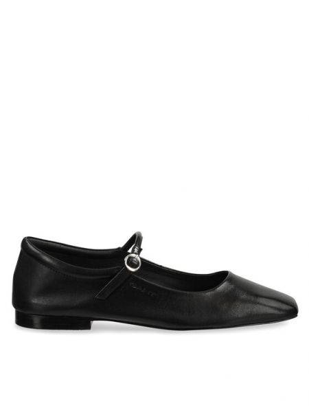 Nizki čevlji s čipko Gant črna