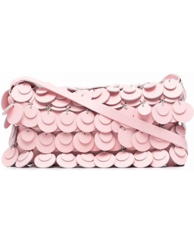 Чанта за ръка Paco Rabanne розово