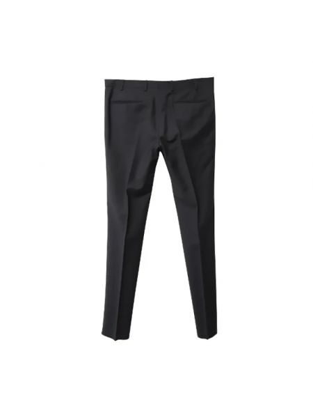 Pantalones retro Valentino Vintage negro