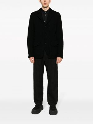 Vilnonis švarkas Comme Des Garçons Shirt juoda
