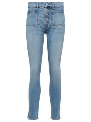 Skinny fit džínsy s vysokým pásom Polo Ralph Lauren