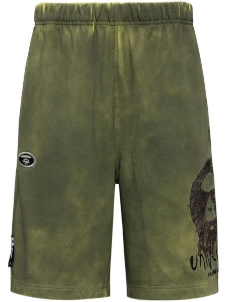 Broderet træningsshorts Aape By *a Bathing Ape® gul