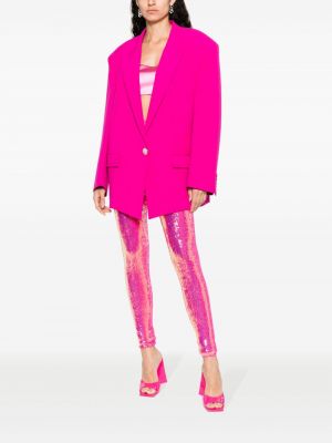 Pailletten leggings Alexandre Vauthier pink