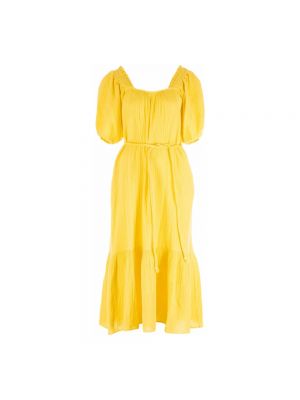 Sukienka długa Xirena żółta