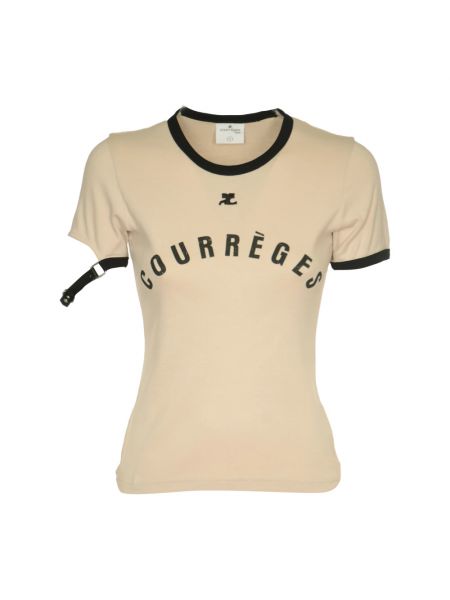 T-shirt Courreges beige