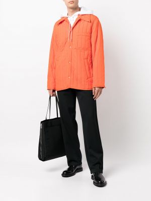 Prošívaná péřová bunda 3.1 Phillip Lim oranžová
