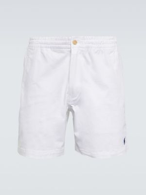 Pantaloni chino din bumbac Polo Ralph Lauren alb