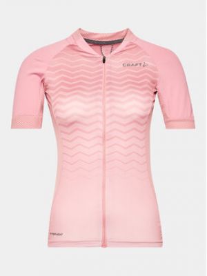Slim fit sportovní tričko Craft - růžová