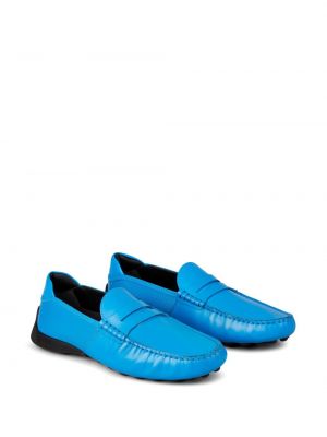 Slip-on nahast loafer-kingad Tod's sinine