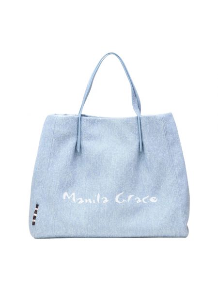 Shopperka Manila Grace niebieska