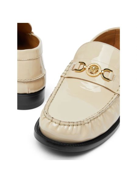 Loafers de charol slip on Versace
