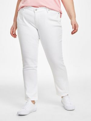 Классические прямые джинсы Levi’s® белые