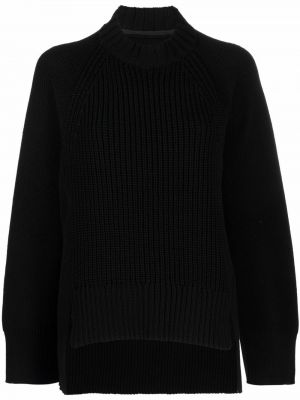 Пуловер Sacai черно