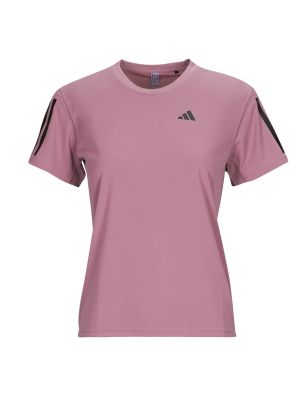 Tričko s krátkými rukávy Adidas fialové