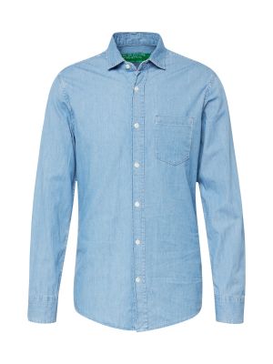 Camicia jeans United Colors Of Benetton blu