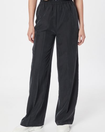 Широки панталони тип „марлен“ Sisley черно