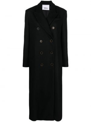 Černý kabát Erika Cavallini