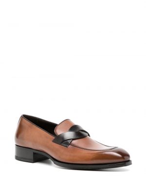 Nahast loafer-kingad Tom Ford pruun